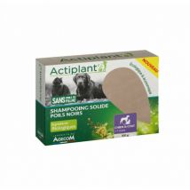 Actiplant -Shampooing solide poils noirs chien et chat 100 g