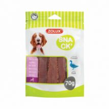 Zolux -Snacks pour chien filets de canard - sachet de 70 g- Canard