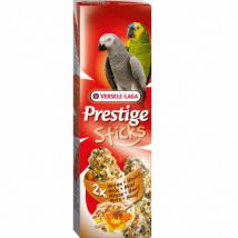 Versele Laga -Sticks Prestige pour perroquets Noix et Miel 2 pièces- Fruits | Miel | Noix