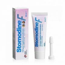 MP Labo -Stomodine F Gel dentaire chien et chat Tube 30 ml- Viande- Soin :Dentition sensible