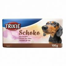 Trixie -Tablette chocolat pour chien Schoko Chocolat noir- Choco | Lait