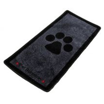 Pet Rebellion -Tapis Stop Muddy Paws absorbant de - Coloris Gris 45x100cm