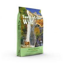 Taste of the Wild - Rocky Mountain au saumon pour chat adulte - Sac de 6,6 kg- Poisson | Saumon | Volaille
