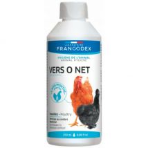 Francodex -Vers o net pour volailles - 250 ml (DLUO 6 mois)