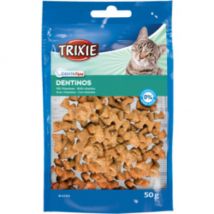 Trixie -Vitamines Dentinos pour chats Denta Fun - 1 - Sac dehet- Riz | Légumes
