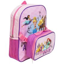 Princess rugzak met lunchbox