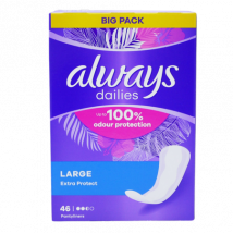 Always Dailies Lang - 46 stuks