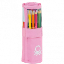 Benetton Blooming Roll-Up Pencil Case - 27 Stuks