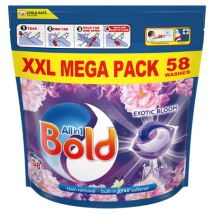 Bold All In 1 Exotic Bloom Wasmiddelcapsules - 58 stuks