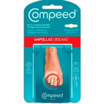Compeed blaarpleisters voor midden/teen - 8 stuks