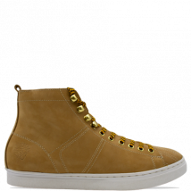Slijpers Nubuck Sneakers - Camel