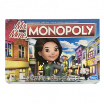 Hasbro Ms. Monopoly Het Eerste Spel Waar Vrouwen Meer Verdienen Dan Mannen Bordspel (Engels/Frans)