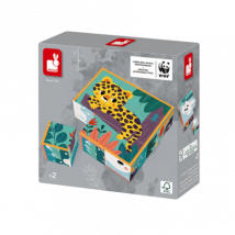 Janod WWF Dieren Puzzel - 9 Stukjes