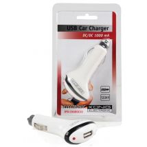 KÃ¶nig Autolader - 1.0 A USB