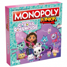 Monopoly Junior Gabbyâs Dollhouse Board Game