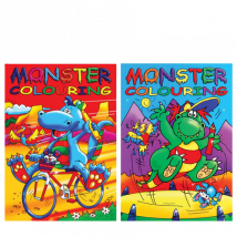 Monster Kleur- en Activiteitenboek - Assorti