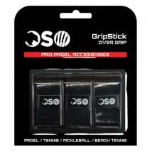 OSO Padel GripStick Overgrip â Zwart â 3 stuks