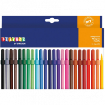 Playbox Kleurstiften - 24 stuks