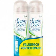 Gillette Satin Care Gevoelige Gel - 200ml 2 st.
