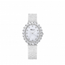 Chopard - Uhr L'heure Du Diamant für Damen - 35 x 30 Mm, Automatik, Ethisches Weissgold, Diamanten - 3.54 Karat