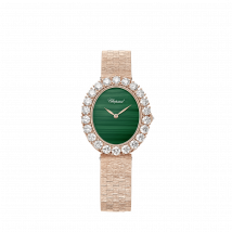 Chopard - Uhr L'heure Du Diamant Oval für Damen - 34 x 29 Mm, Automatik, Ethisches Roségold, Diamanten - 4.11 Karat