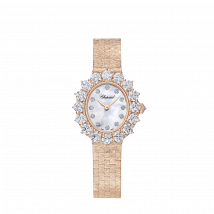 Chopard - Watch L'heure Du Diamant for Women - 30 x 27 Mm, Manual, Ethical Rose Gold, Diamonds - 4.69 Carats