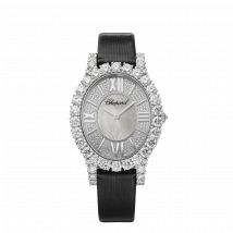 Chopard - Montre L'heure Du Diamant pour Femme - Or Blanc 18 Carats Et Diamants - 7.13 Carats