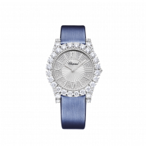 Chopard - Montre L'heure Du Diamant pour Femme - Medium, Automatique, Or Blanc Éthique, Diamants - 7.41 Carats