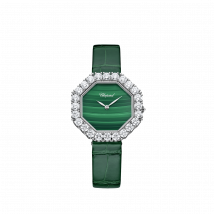 Chopard - Uhr L'heure Du Diamant Octagonal für Damen - 32 x 32 Mm, Automatik, Ethisches Weißgold, Diamanten - 4.54 Karat
