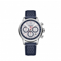 Chopard - Montre Mille Miglia Classic Chronograph Edition France pour Mixte - 40,5 Mm, Automatique, Lucent Steel