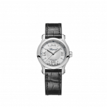 Chopard - Reloj Happy Sport para Mujer - 30 Mm, Automático, Lucent Steel , Diamantes - 0.14 Quilates