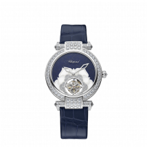 Chopard - Montre Imperiale Flying Tourbillon pour Femme - 36 Mm, Automatique, Or Blanc Éthique, Diamants - 2.63 Carats