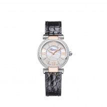 Chopard - Watch Imperiale for Women - 29 Mm, Automatic, Ethical Rose Gold, Lucent Steel , Diamonds - 0.46 Carats