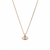 Chopard - Colgante Happy Diamonds Good Luck Charms para Mujer - Colgante, Oro Rosa Ético, Diamante - 0.05 Quilates