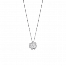 Chopard - Pendant Precious Lace Mini-frou-frou for Women - Ethical White Gold, Diamonds - 1.04 Carats