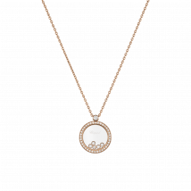 Chopard - Pendant Happy Diamonds Icons for Women - Ethical Rose Gold, Diamonds - 0.65 Carats
