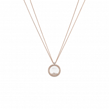 Chopard - Anhänger Happy Diamonds Icons für Damen - Ethisches Roségold, Diamanten - 1.02 Karat