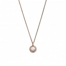 Chopard - Anhänger Happy Diamonds Icons für Damen - Ethisches Roségold, Diamanten - 0.35 Karat