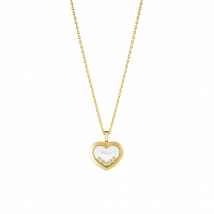 Chopard - Pendant Happy Diamonds Icons for Women - Ethical Yellow Gold, Diamonds - 0.25 Carats