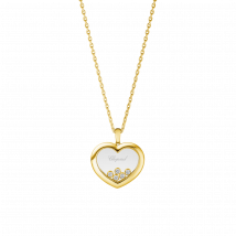 Chopard - Pendant Happy Diamonds Icons for Women - Ethical Yellow Gold, Diamonds - 0.50 Carats