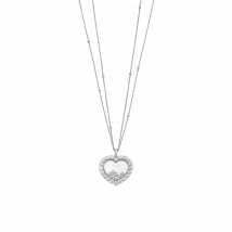 Chopard - Colgante Happy Diamonds Icons Joaillerie para Mujer - Colgante, Oro Blanco Ético, Diamantes - 5.20 Quilates