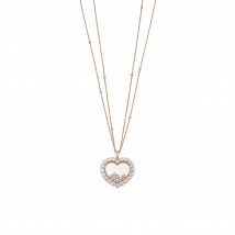 Chopard - Pendant Happy Diamonds Icons Joaillerie for Women - Ethical Rose Gold, Diamonds - 5.20 Carats