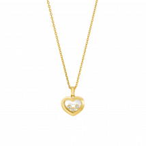 Chopard - Colgante Happy Diamonds Icons para Mujer - Colgante, Oro Amarillo Ético, Diamantes - 0.15 Quilates