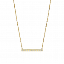 Chopard - Necklace Ice Cube for Women - Ethical Yellow Gold, Full-set Diamonds - 0.12 Carats