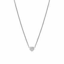 Chopard - Necklace My Happy Hearts for Women - Ethical White Gold, Diamonds - 0.12 Carats