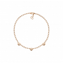 Chopard - Collar Happy Diamonds Icons para Mujer - Collar, Oro Rosa Ético, Diamantes - 0.15 Quilates