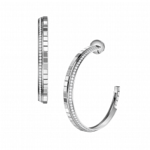 Chopard - Ohrringe Ice Cube für Damen - Ethisches Weissgold, Diamanten - 0.71 Karat