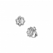Chopard - Earclips Precious Lace Mini-frou-frou for Women - Ethical White Gold, Diamonds - 1.63 Carats