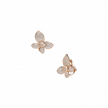 Chopard - Earclips Happy Butterfly X Mariah Carey for Women - Ethical Rose Gold, Diamonds - 1.78 Carats