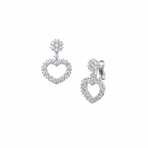 Chopard - Earclips L'heure Du Diamant for Women - Ethical White Gold, Diamonds - 5.40 Carats